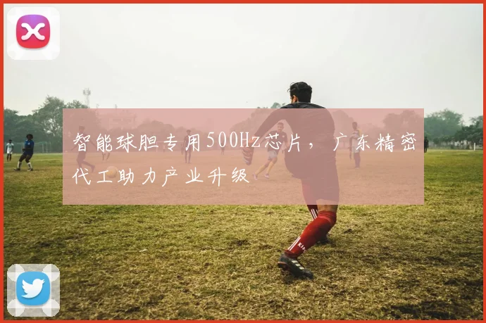 智能球胆专用500Hz芯片，广东精密代工助力产业升级